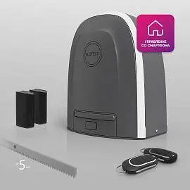 Умный привод для откатных ворот ALUTECH Roteo RTO-500MKIT-Sm + беспроводные фотоэлементы LM-LB + рейка ROA8 (5 шт.) Умный привод для откатных ворот ALUTECH Roteo RTO-500MKIT-Sm + беспроводные фотоэлементы LM-LB + рейка ROA8 (5 шт.)